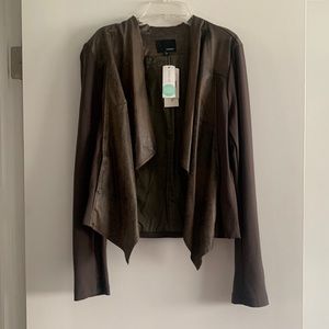 Faux Leather Jacket